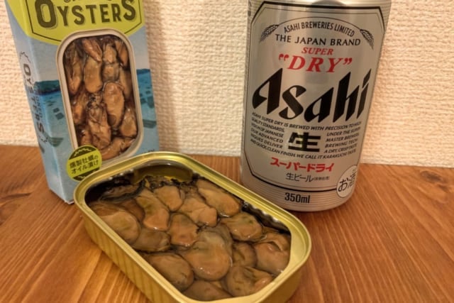 カルディ カキとビール