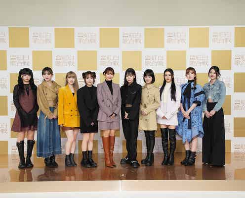 【ME:I紅白/会見全文】笑顔と緊張の初会見 RANはけん玉挑戦へのプレッシャーで慌てる「パフォーマンスより正直…」