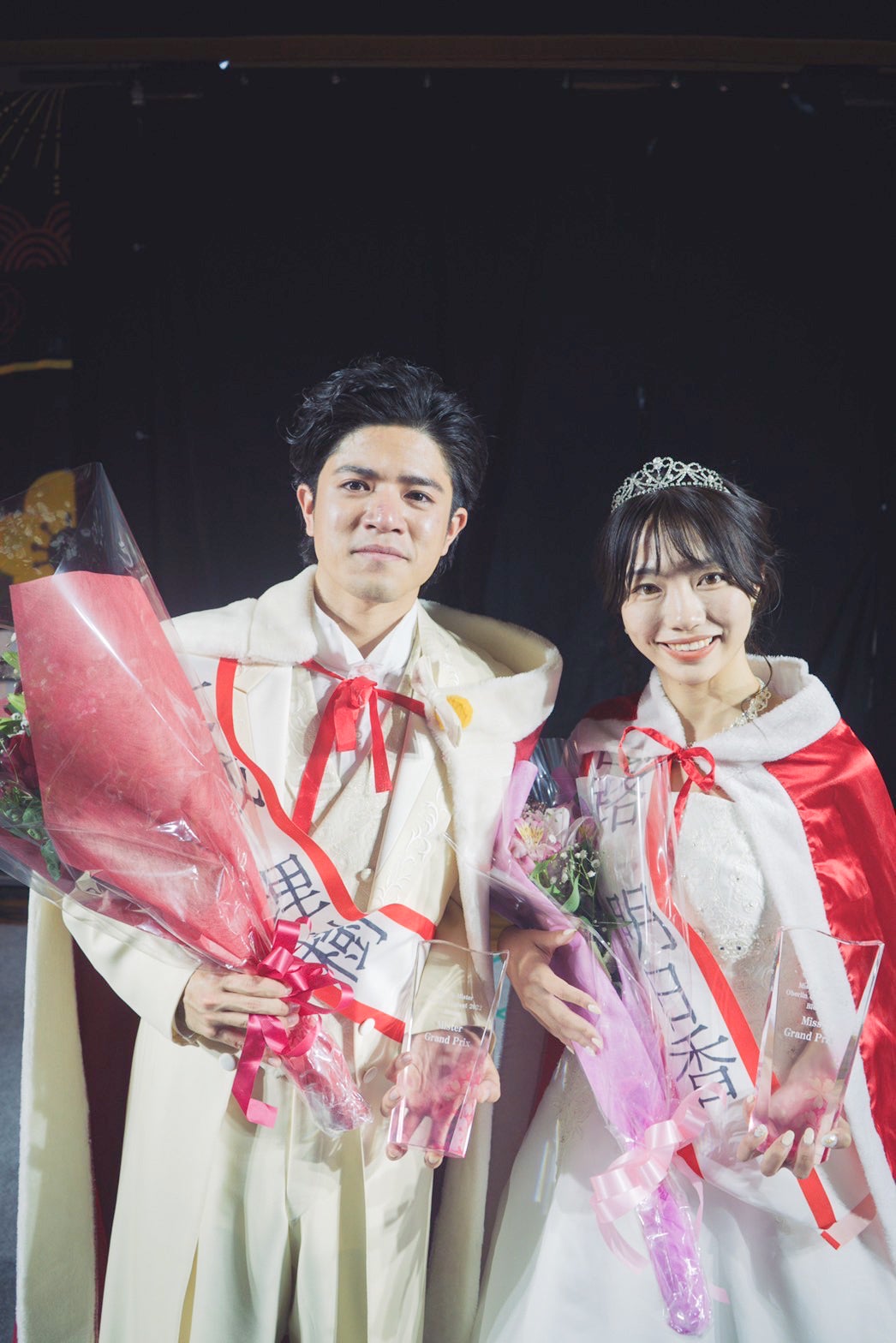 大城理樹さん、出路明日香さん（提供画像）