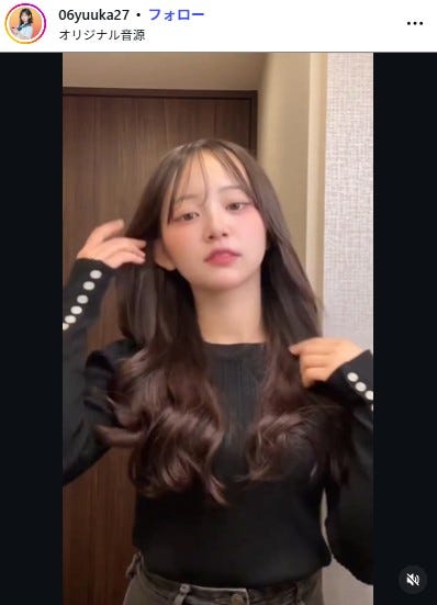 森口優花Instagramより