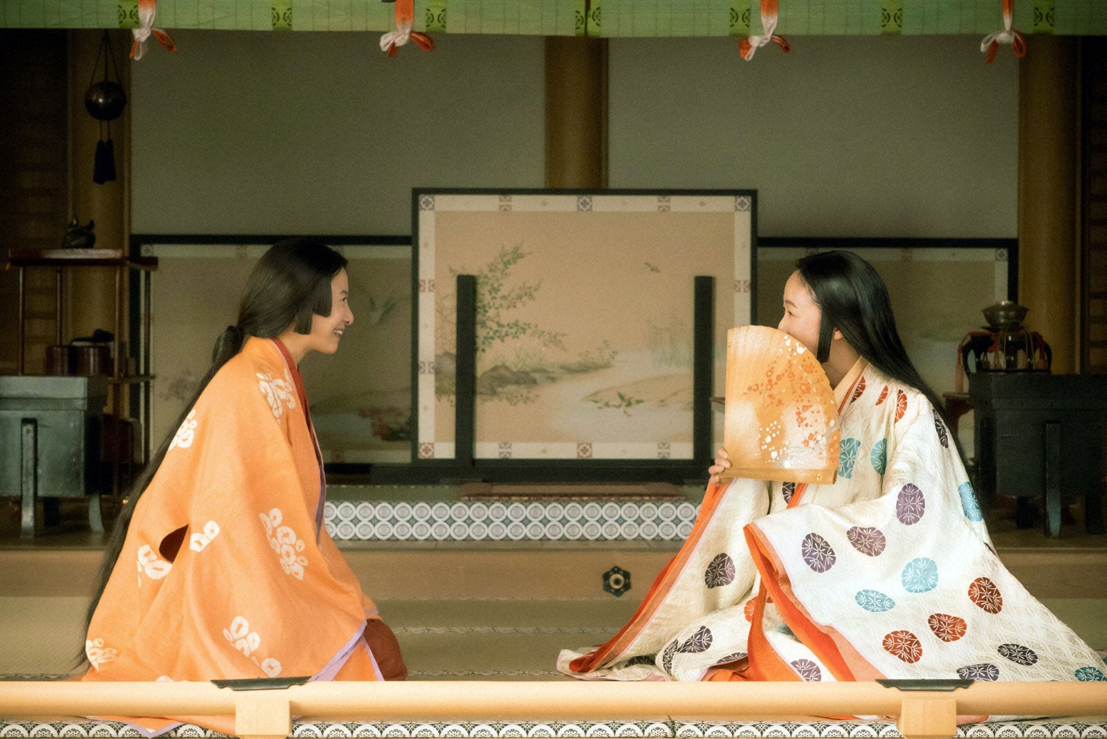 吉高由里子、黒木華「光る君へ」第11話より（C）NHK