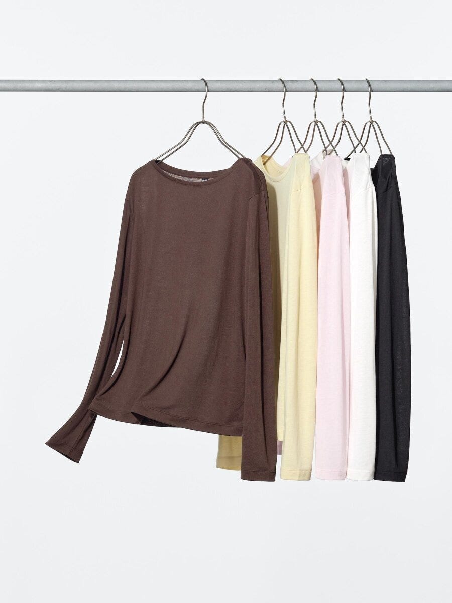 2026ユニクロ春夏大人女性おすすめシアーT