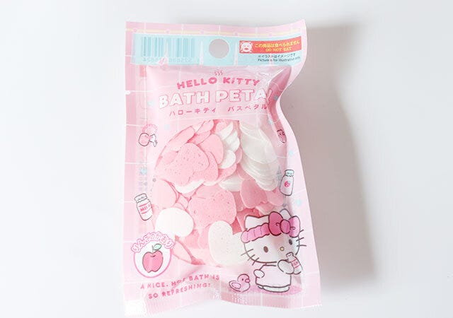 ダイソー　バスペタル　キティちゃん