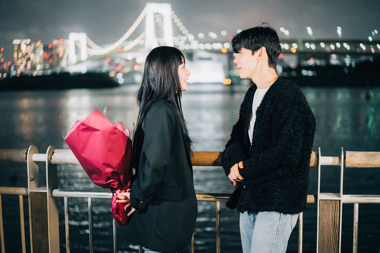 永井愛実、ロビン「花束とオオカミちゃんには騙されない」第7話（C）AbemaTV, Inc.