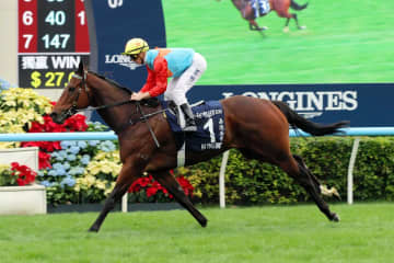 【香港スプリント】カーインライジング 強過ぎ16連勝 パートンも能力に脱帽「力を出し切ってくれたと思う」