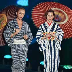 ファッションフェスタ「takagi presents TGC KITAKYUSYU 2015 by TOKYO GIRLS COLLECTION」に出演したGENKING＆水沢アリー【モデルプレス】