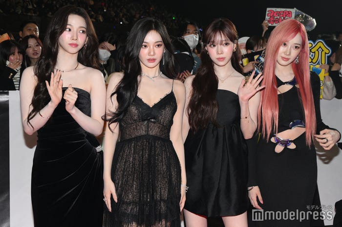 aespa/カリナ、ニンニン、ウィンター、ジゼル(C)モデルプレス