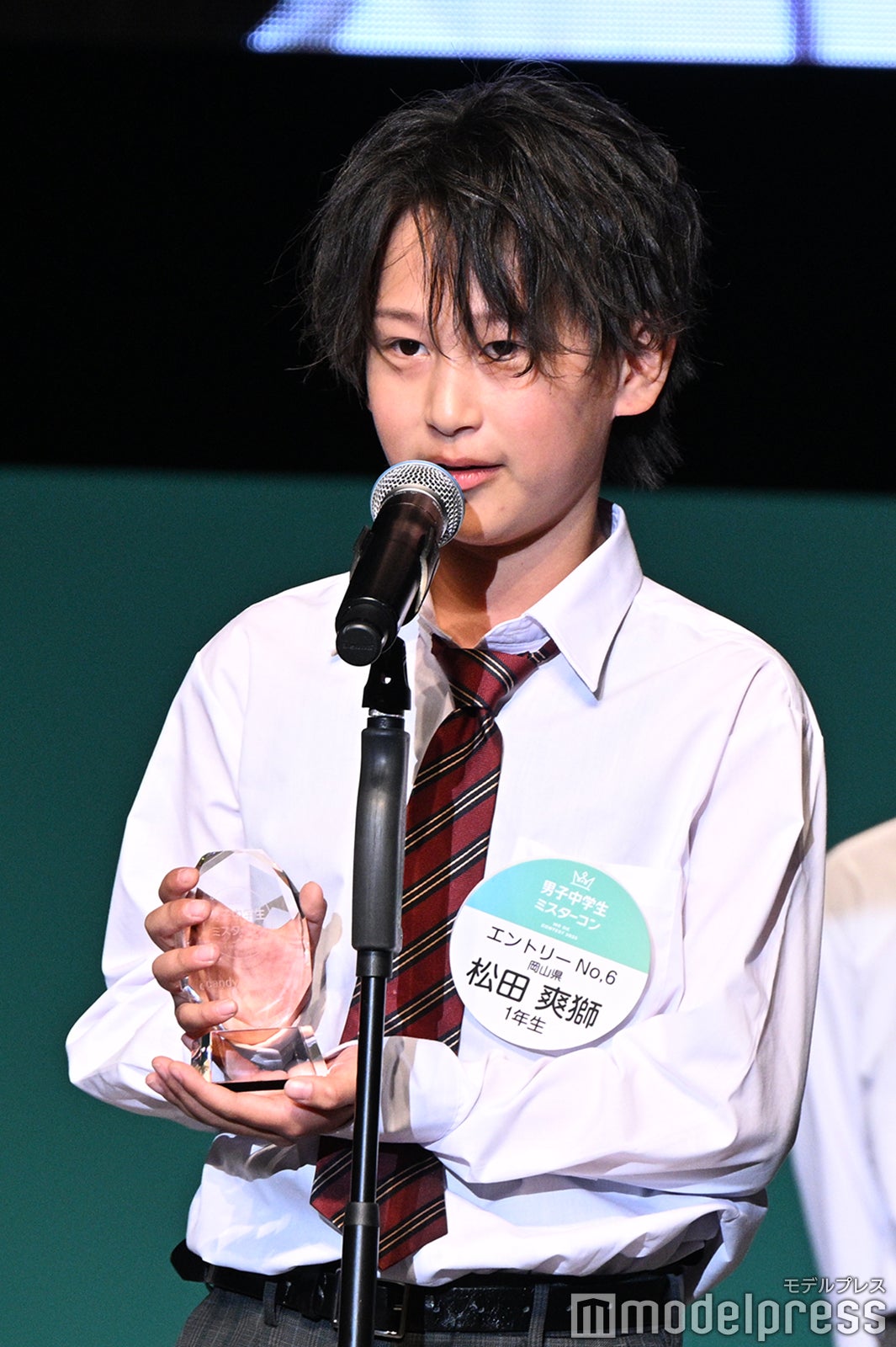 「男子中学生ミスターコン2025」ファイナル審査より（C）モデルプレス
