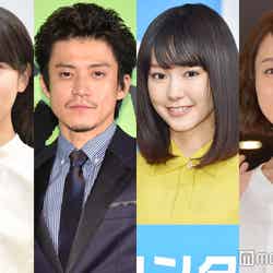 2017年春ドラマに出演する（左から）波瑠、小栗旬、桐谷美玲、木村文乃（C）モデルプレス