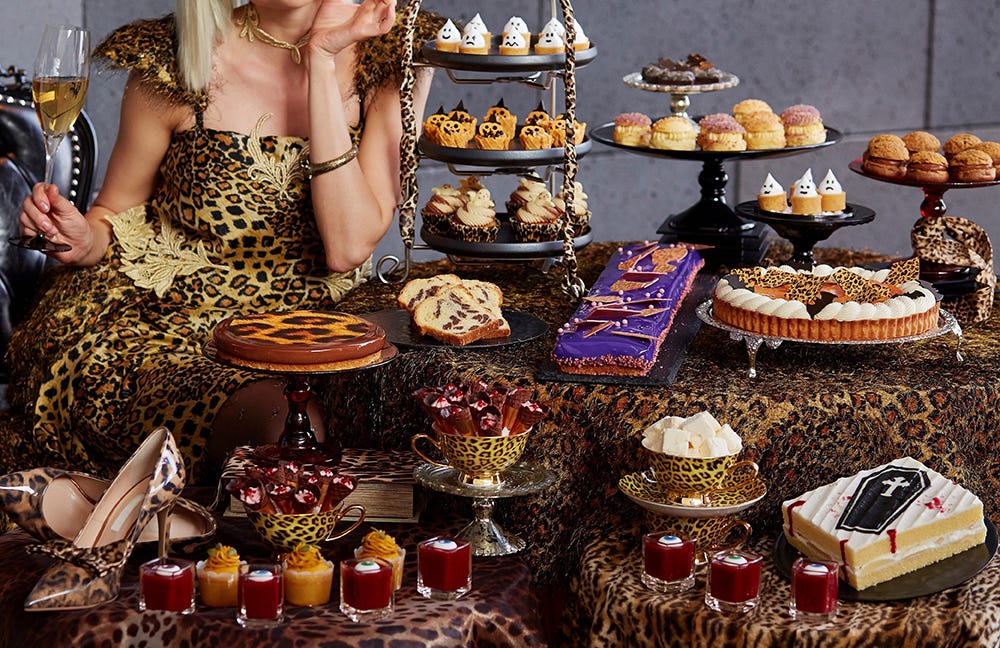 豹柄×ハロウィンスイーツビュッフェ!コンラッド大阪「SPOOK-TACULAR」