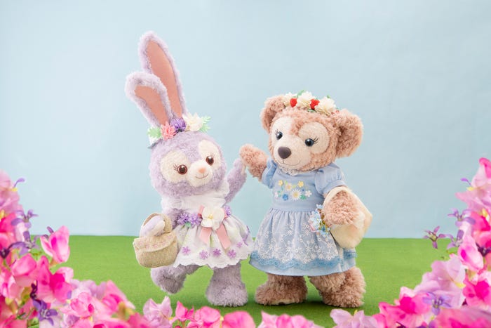 「ダッフィー&フレンズのスプリング・イン・ブルーム」の新グッズ※イメージ(C)Disney