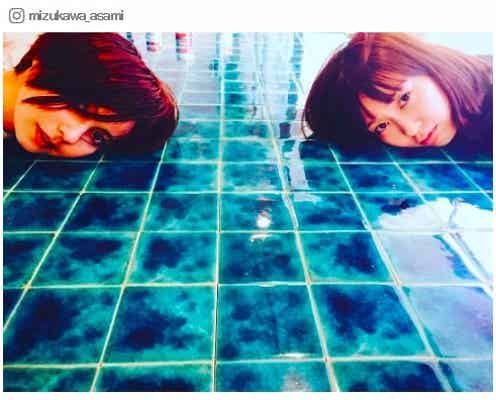 ベッキー&水川あさみ“同い年”美の競演ショットに反響「めっちゃ美人」