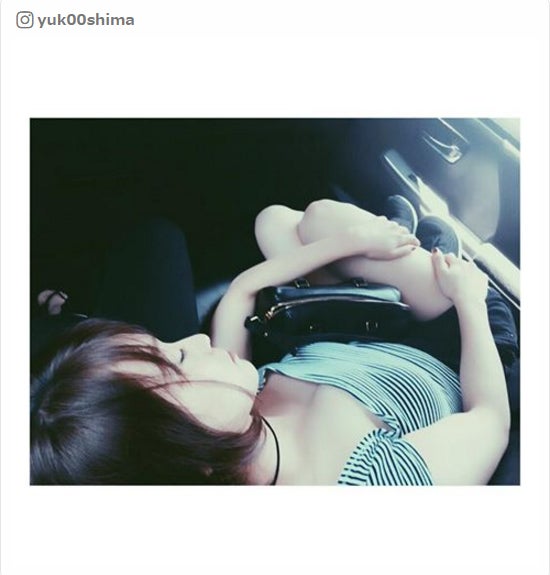 大島優子、美バストチラリの無防備な寝顔に反響「天使」「癒やされた」