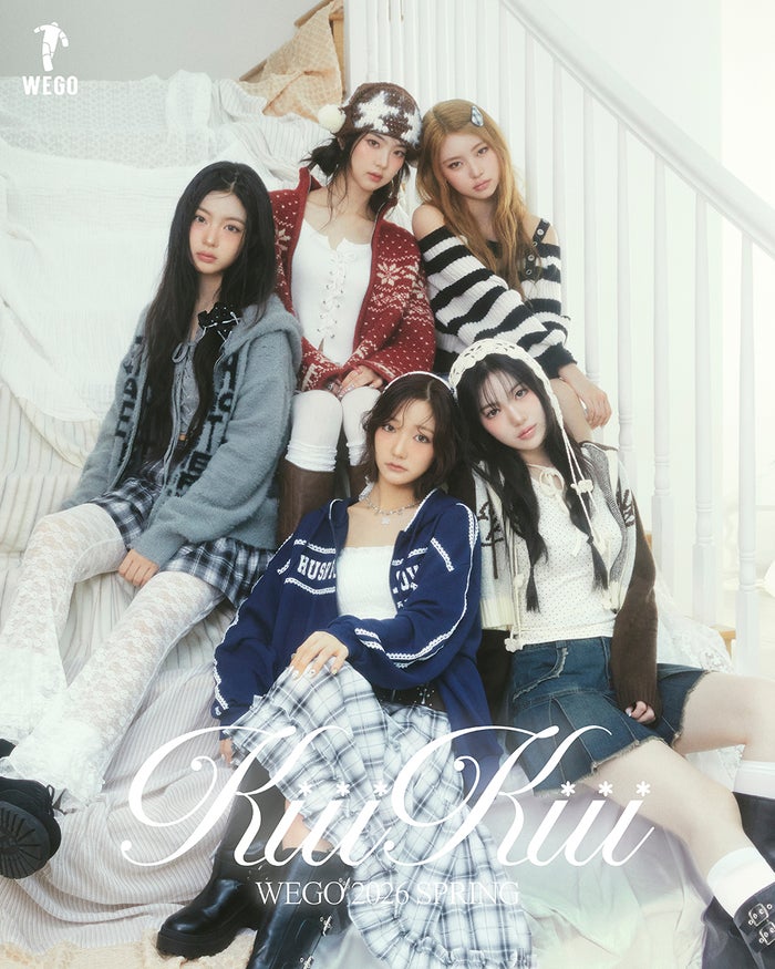 KiiiKiii「WEGO」ビジュアルモデル就任 ナチュラルガーリー×ストリートな“NEW SPRING”スタイル披露