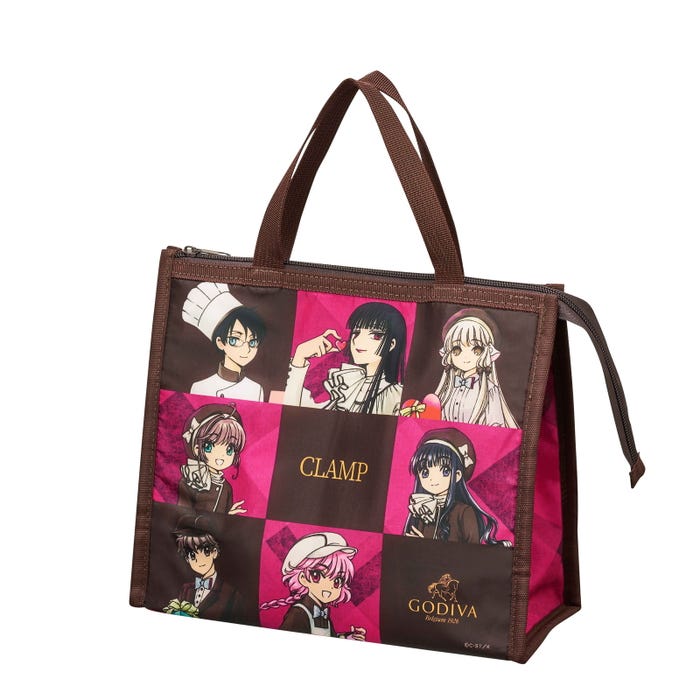 ゴディバ×CLAMP カップアイスクリーム 保冷バッグセット(C)C・ST/K