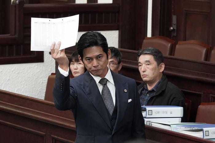 織田裕二「SUITS/スーツ」第4話より(C)フジテレビ