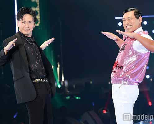 三代目JSB山下健二郎、オードリー春日と全力“カスカスダンス”シークレット登場で沸かす<TGC2018S/S>
