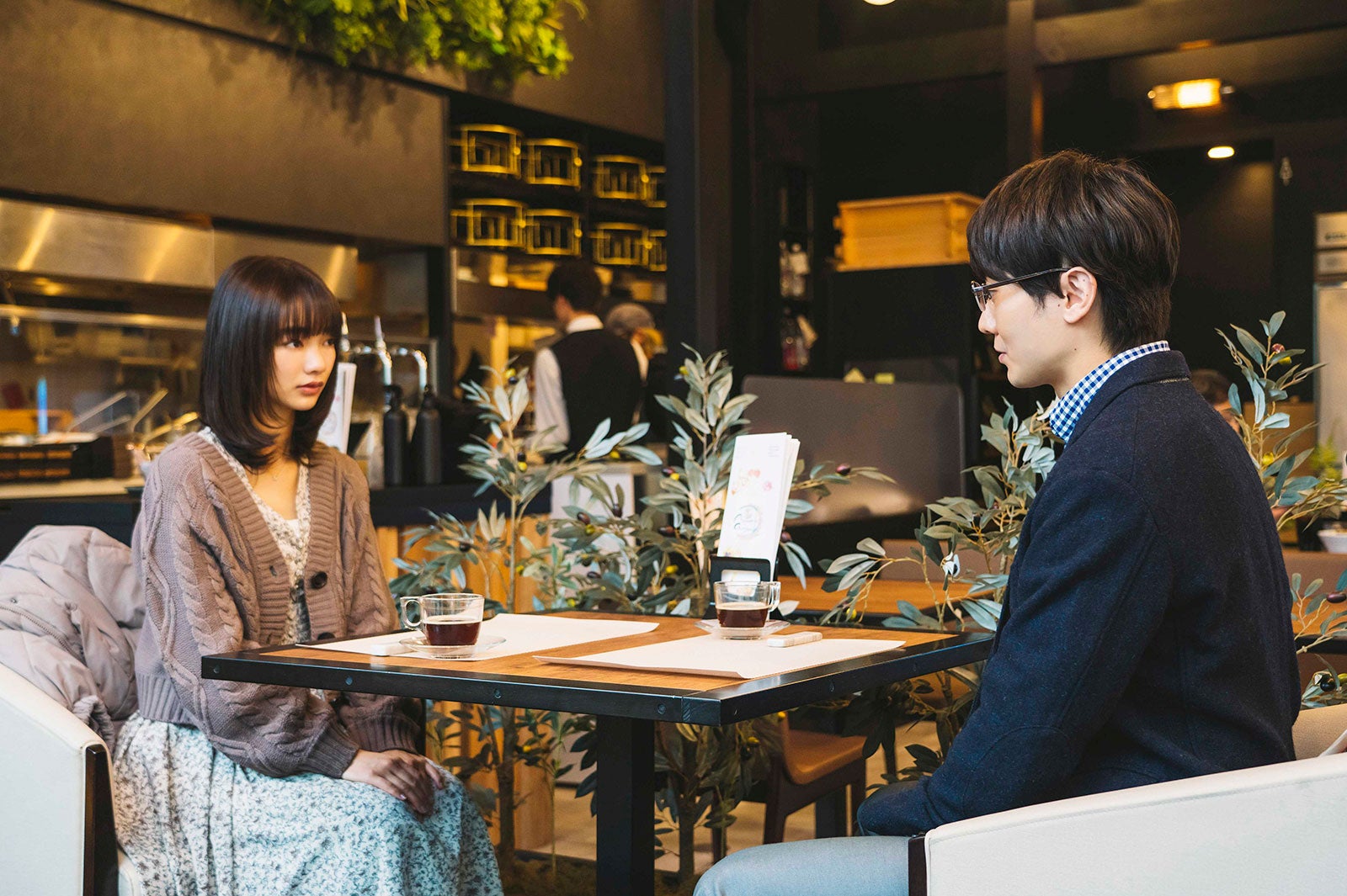 見上愛、太田基裕 （C）MBS／TBS