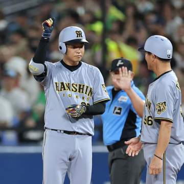 阪神 高橋遥人が自らを援護する先制適時打 吉村の直球を完璧に捉える 2021年以来、5年ぶりで通算3打点目