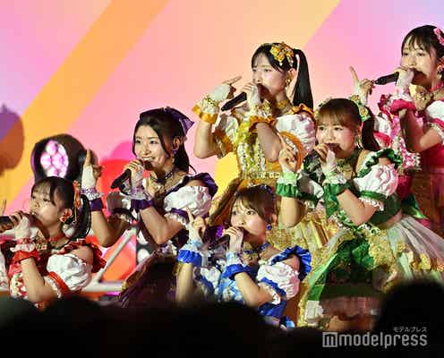 超ときめき宣伝部、3年ぶり「TIF」降臨 “かわいい”パフォーマンスで初日のトリ飾る【TIF2025】