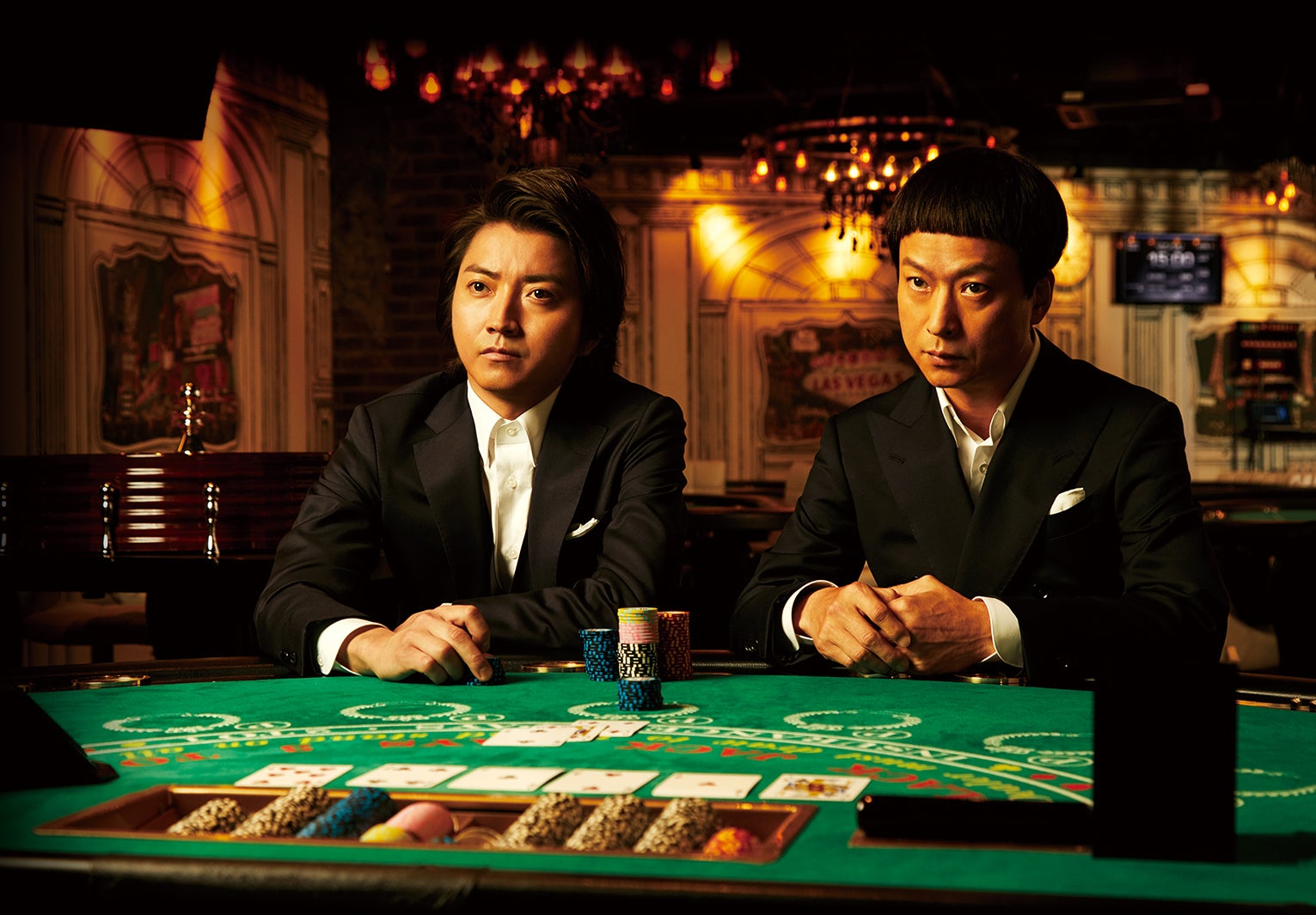 舞台「レインマン」藤原竜也（弟チャーリー役）、椎名桔平（兄レイモンド役）