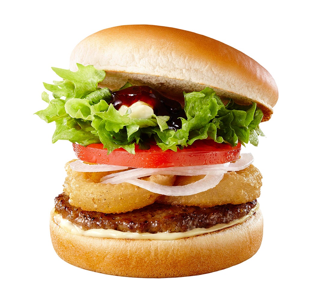 ロッテリアBBQ 野菜ハンバーガー