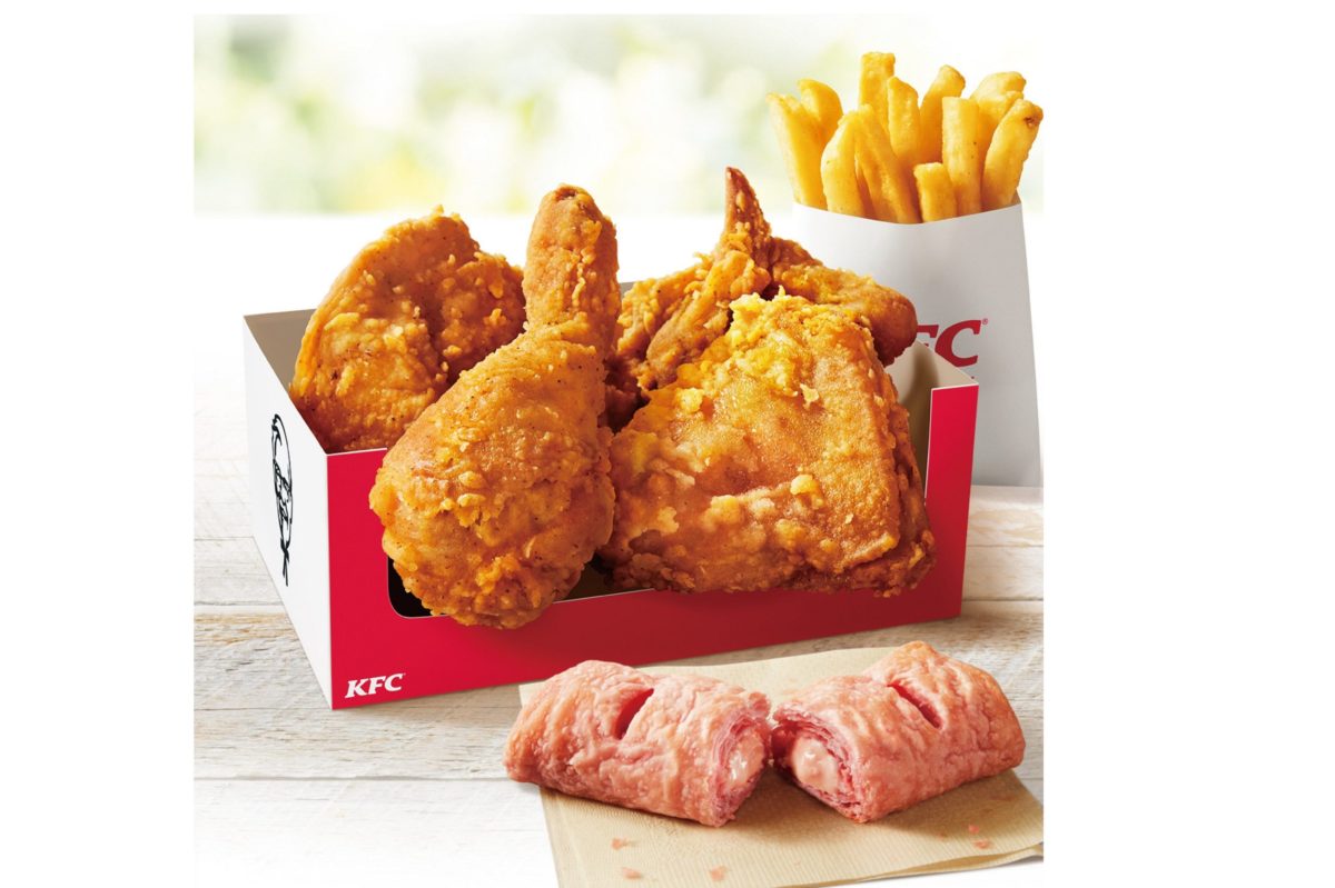 KFC・いちごチョコパイ