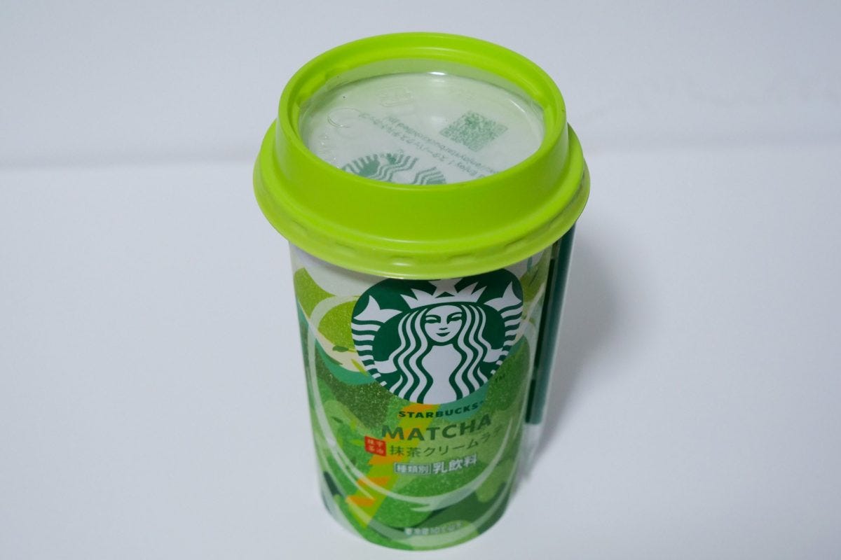 抹茶クリームラテ