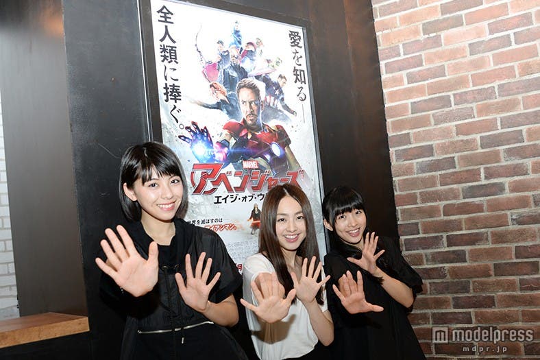 鑑賞後は爽快感とエネルギッシュな気分に!/(左から)田中美麗、荒井玲良、渡邉幸愛