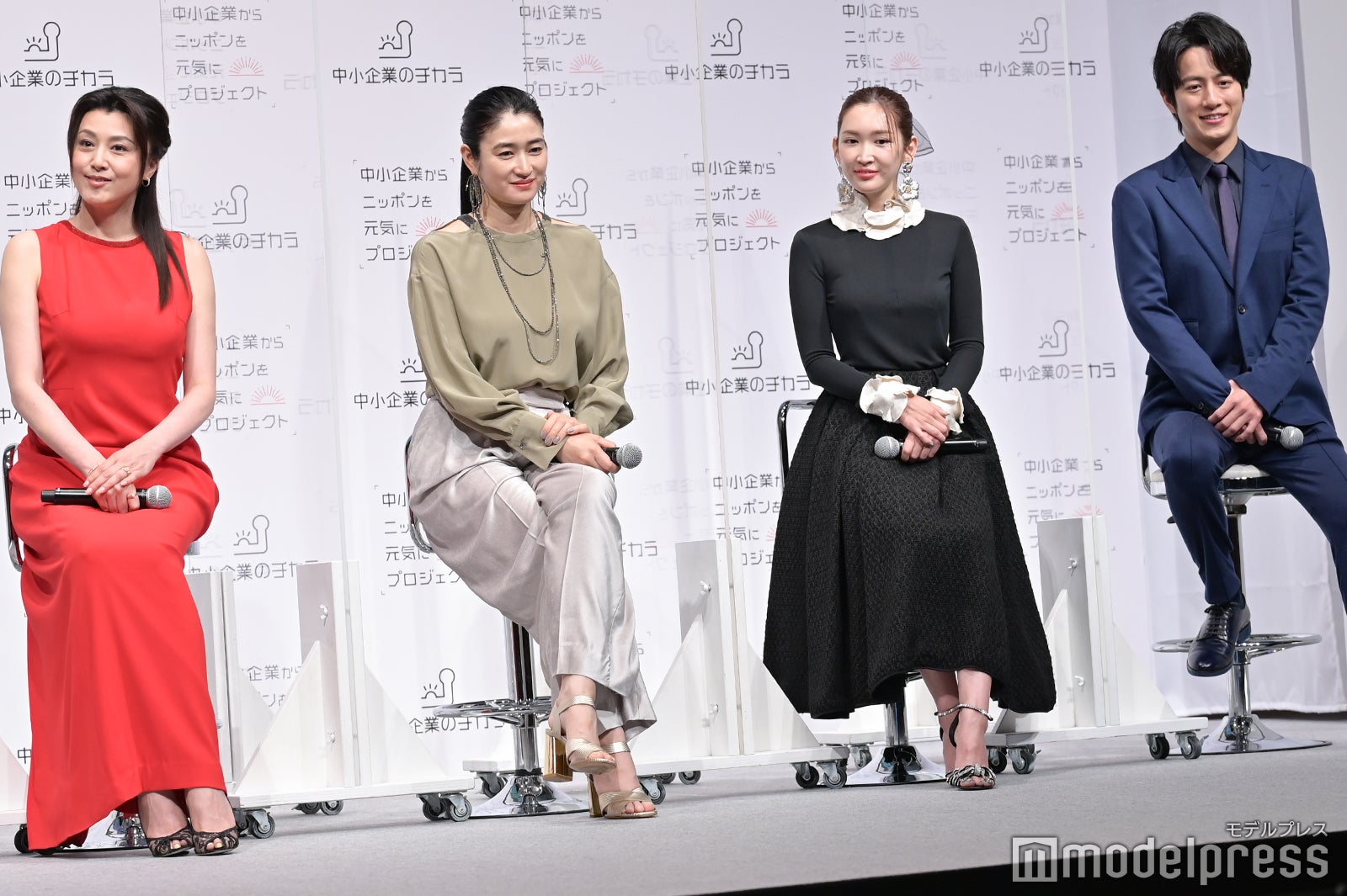 藤原紀香、小雪、紗栄子、溝端淳平 （C）モデルプレス