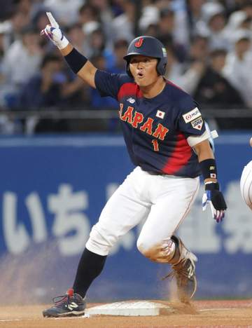 青学大・渡部 大学日本代表4番の貫禄打「大学生として」横浜・織田から2安打 高校日本代表と壮行試合