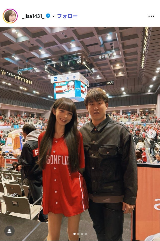 渡辺リサInstagramより