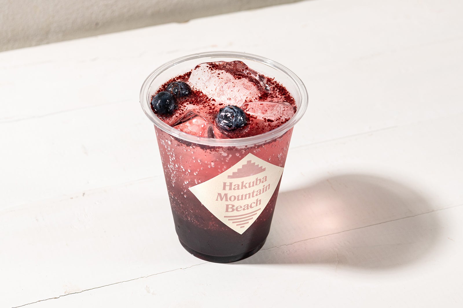 白馬産ブルーベリーエルダーフラワーソーダ／画像提供：白馬観光開発