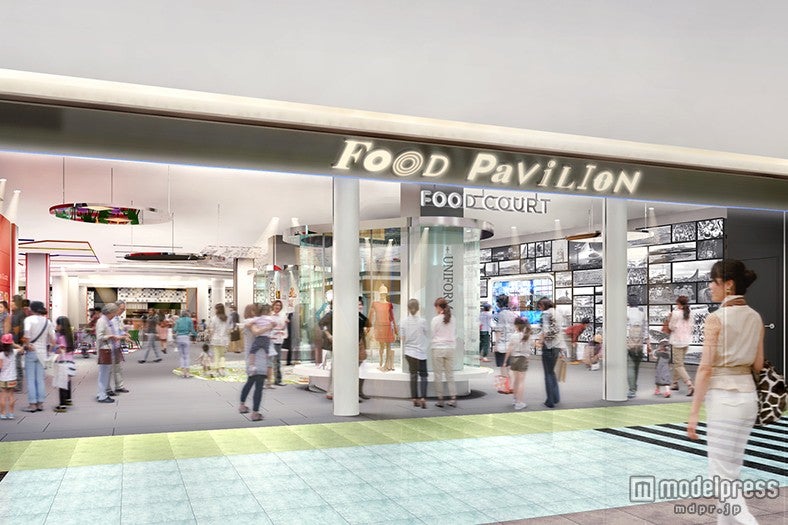 「ららぽーとEXPOCITY」／「FOOD PAVILION」／画像提供：三井不動産