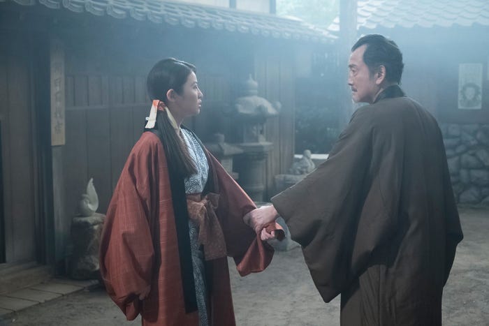 今田美桜、吉田鋼太郎「あんぱん」第45話(C)NHK