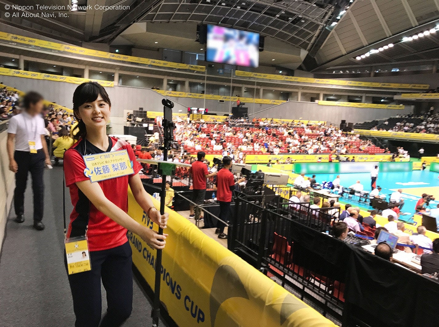 佐藤梨那アナウンサー（C）日本テレビ