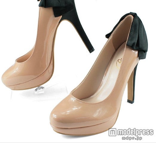 大人可愛い　「BE MILANO」12cmヒールバックリボンパンプス5,972円（税込）