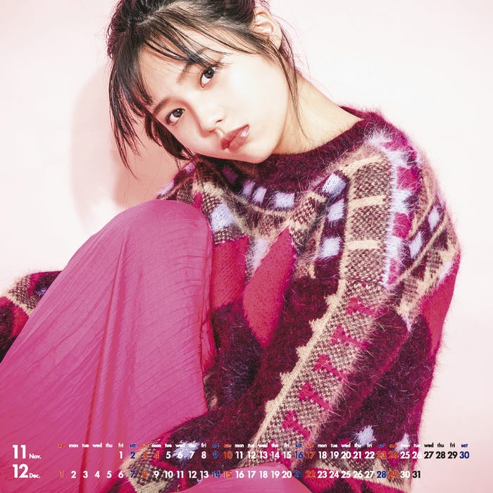 「秋田汐梨オフィシャルカレンダー2019」より/お気に入りカット(画像提供:SDP)