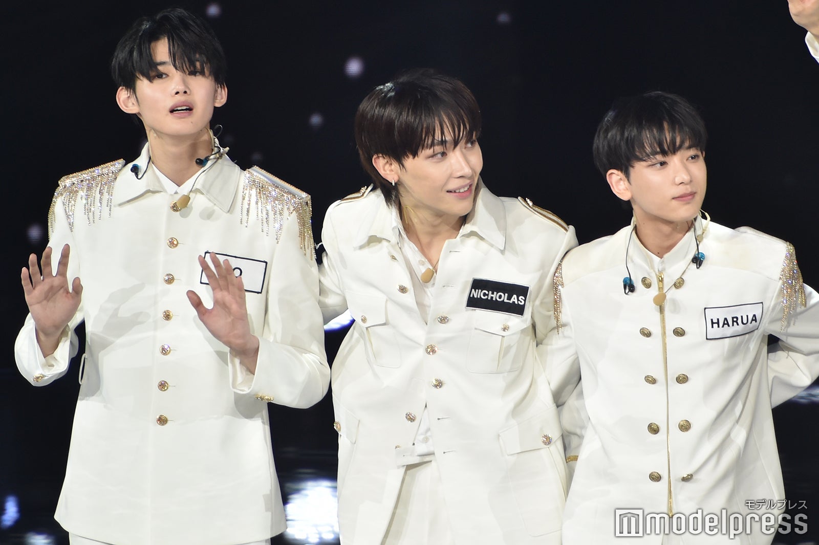 JO、NICHOLAS、HARUA （C）モデルプレス