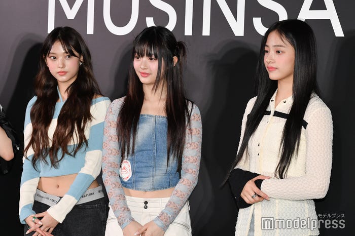 ヘリン、ハニ、ミンジ/NewJeans(C)モデルプレス