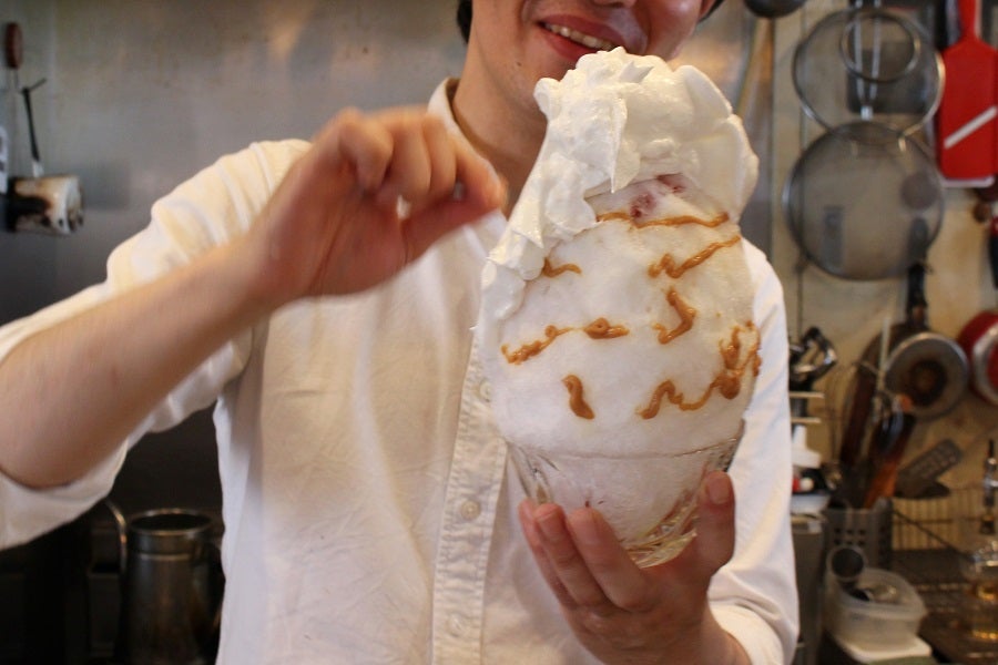 Cafe Lumiere焼き氷