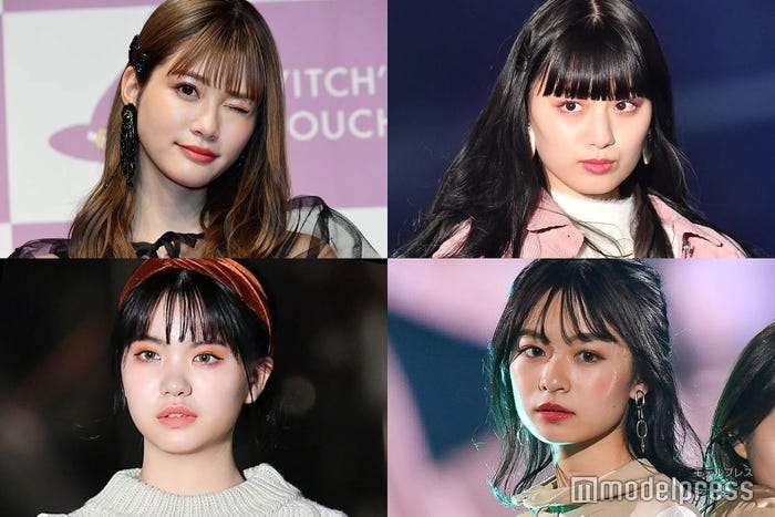 (左上から)生見愛瑠、鶴嶋乃愛(左下から)筒井結愛、莉子(C)モデルプレス