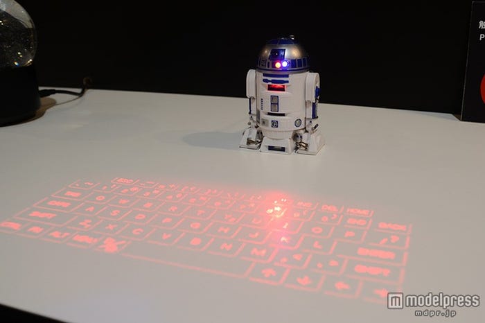 バーチャルキーボード、R2-D2
