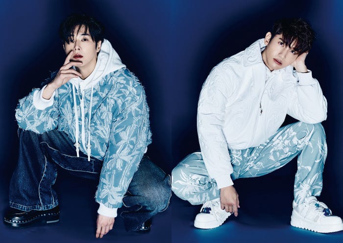 別冊付録「ヌメロ・トウキョウ オム 東方神起」より(提供写真)