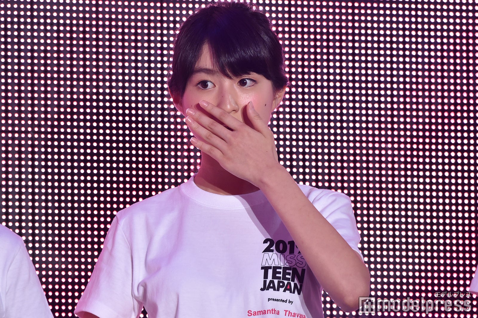 宮部のぞみさん／グランプリ発表の瞬間 （C）モデルプレス