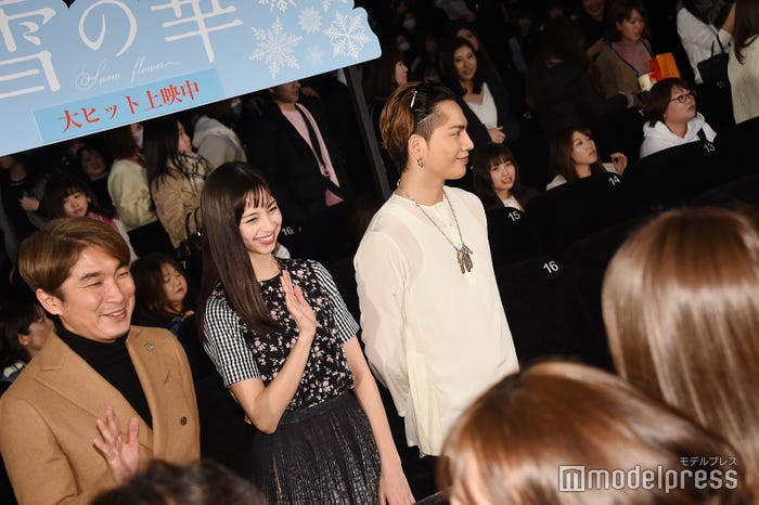 橋本光二郎監督、中条あやみ、登坂広臣 (C)モデルプレス