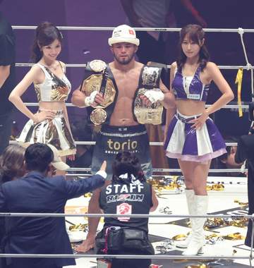 RIZIN最強王者シェイドゥラエフがAJ・マッキーに判定3-0完勝 PFLとのダブル王座戦制す 大みそかの秋元強真戦も電撃決定