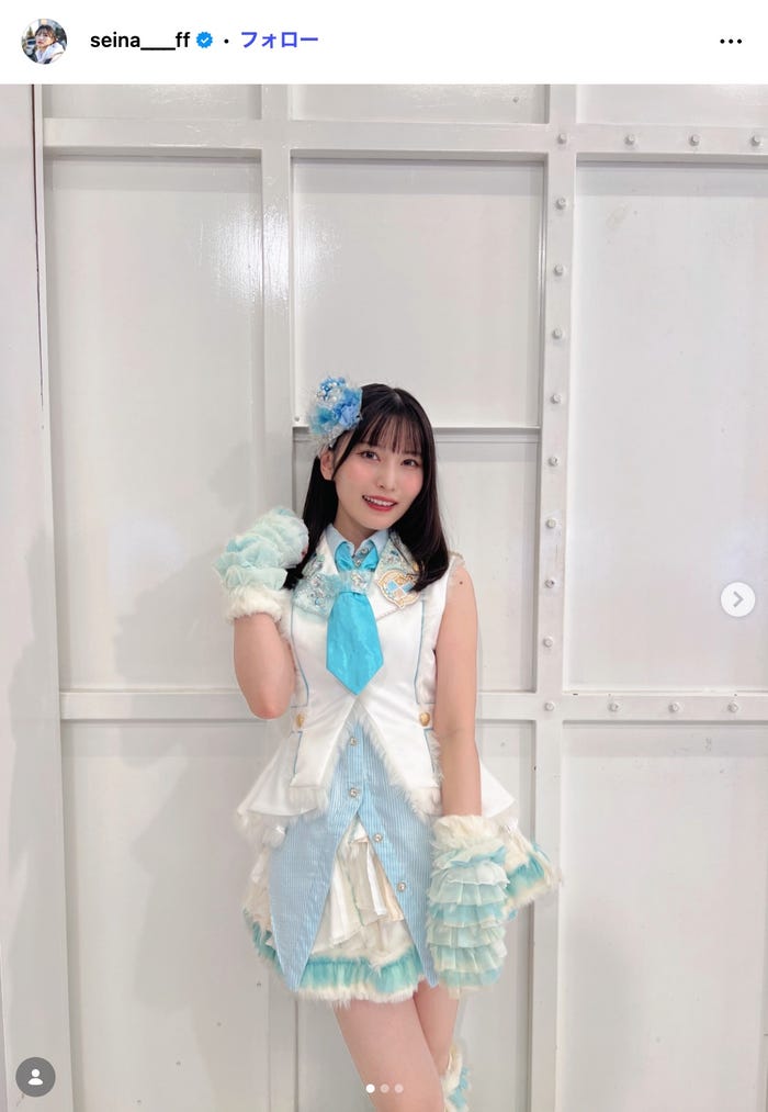 福岡聖菜Instagramより