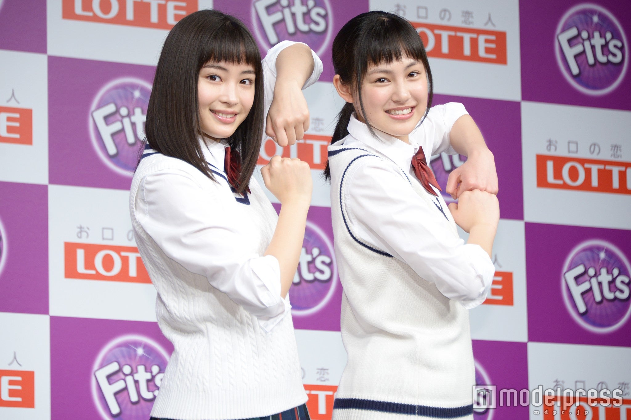 広瀬すず＆南乃彩希（C）モデルプレス