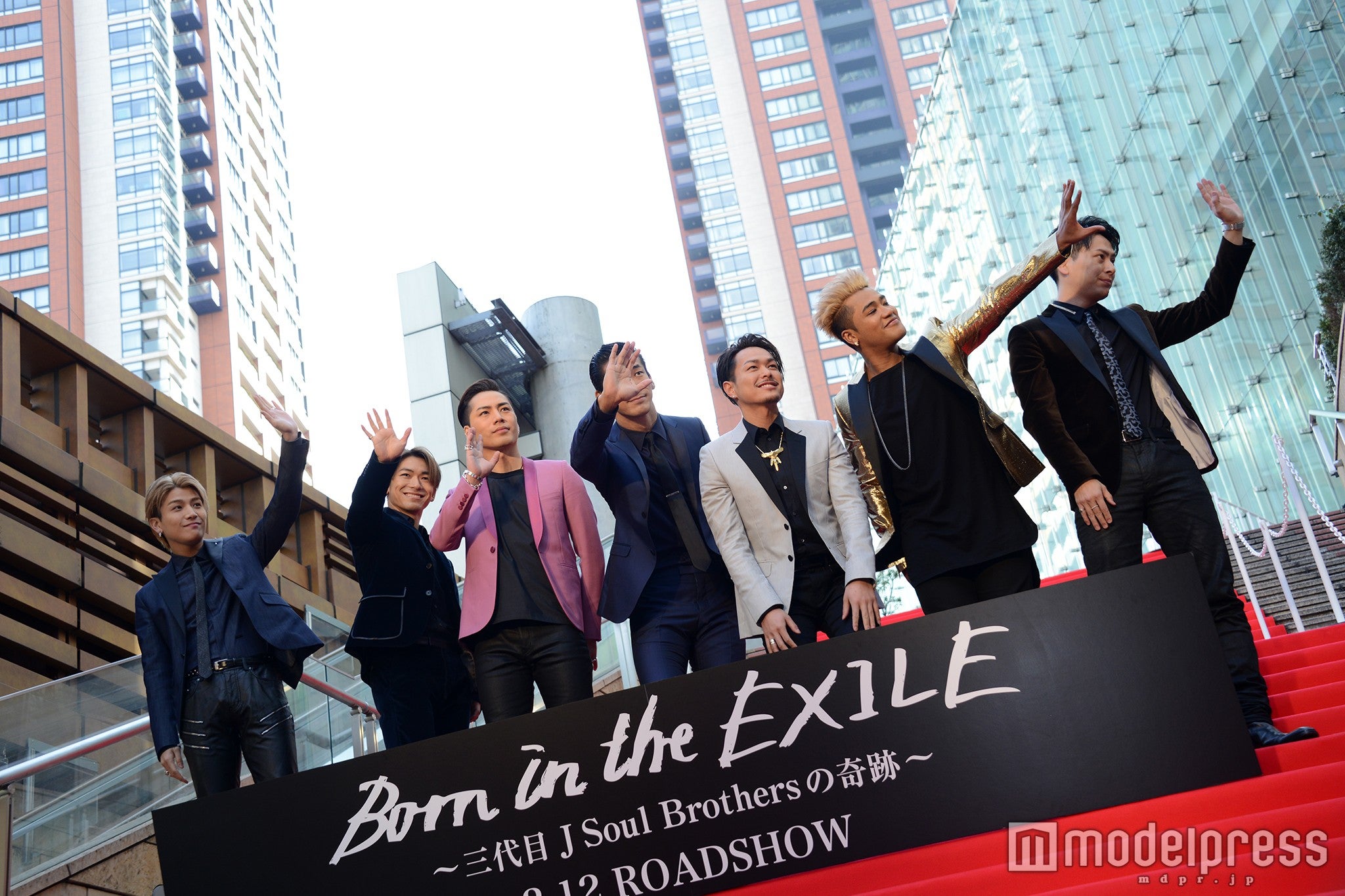 三代目 J Soul Brothers - コレクションディスプレイ　登坂広臣　今市隆二　岩田剛典　NAOTO 小林直己 三代目J Soul Brothers」（左から）岩田剛典